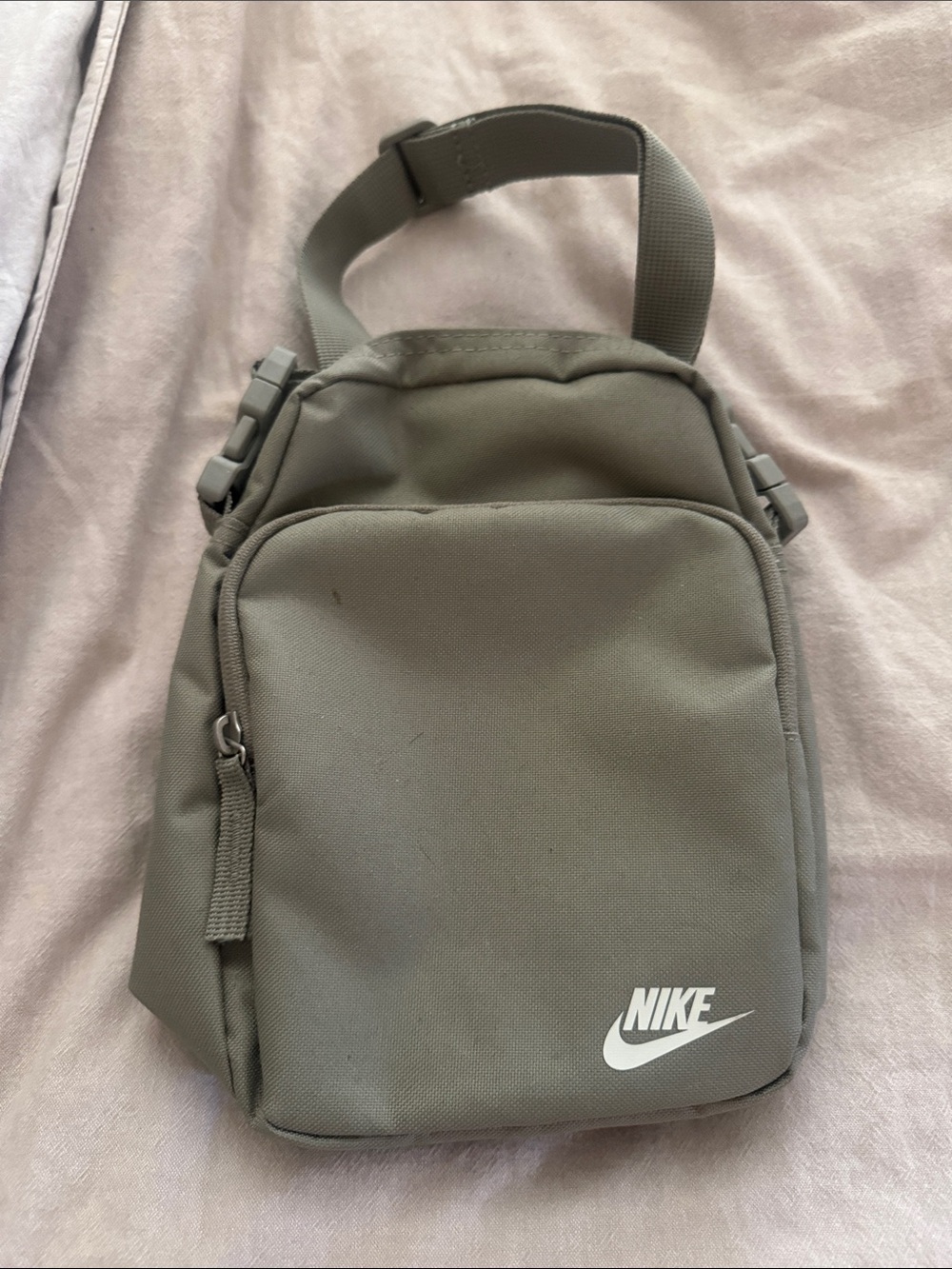 Nike Olive Green Mini Crossbody Belt Bag